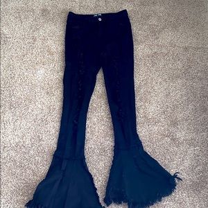 Black Flare out jeans